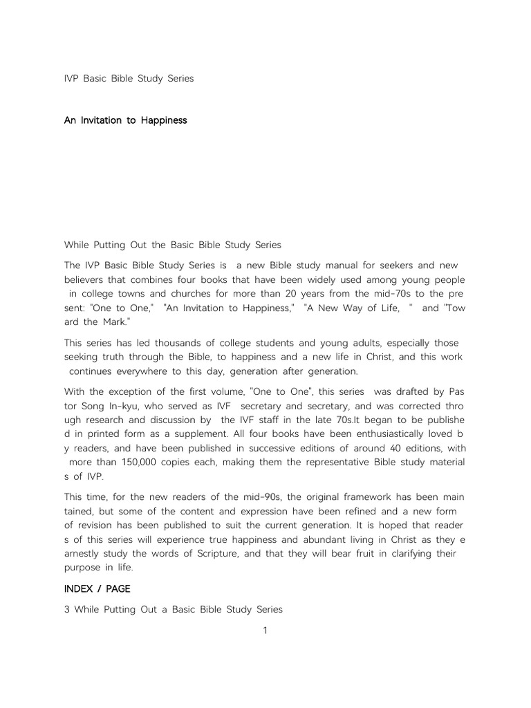Basic bible study gen pdf jesus saint peter