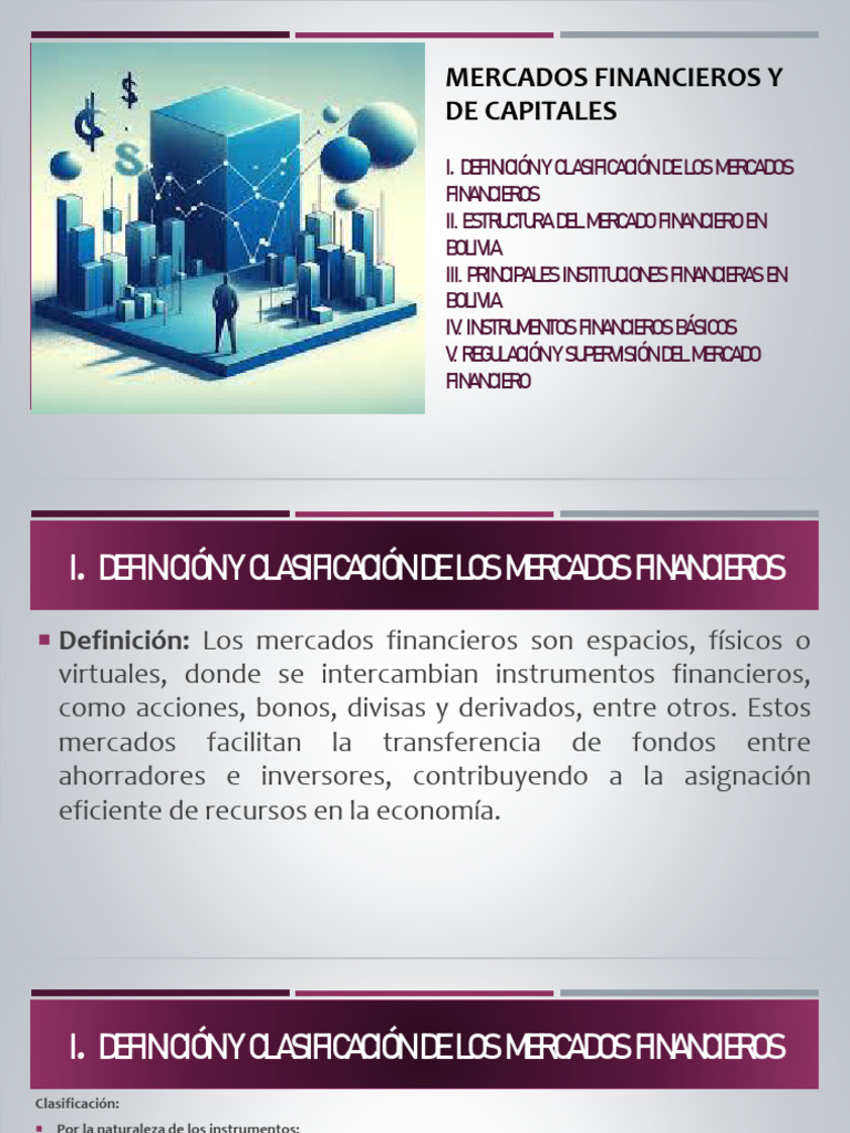 Mercados Financieros y de Capitales | PDF | Bancos | Sistema financiero