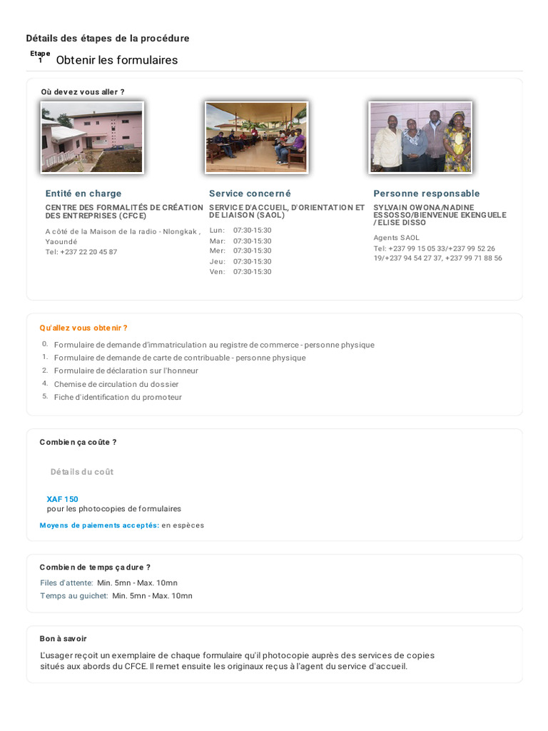 Création d'Entreprise au CFCE Yaoundé | PDF | Échecs