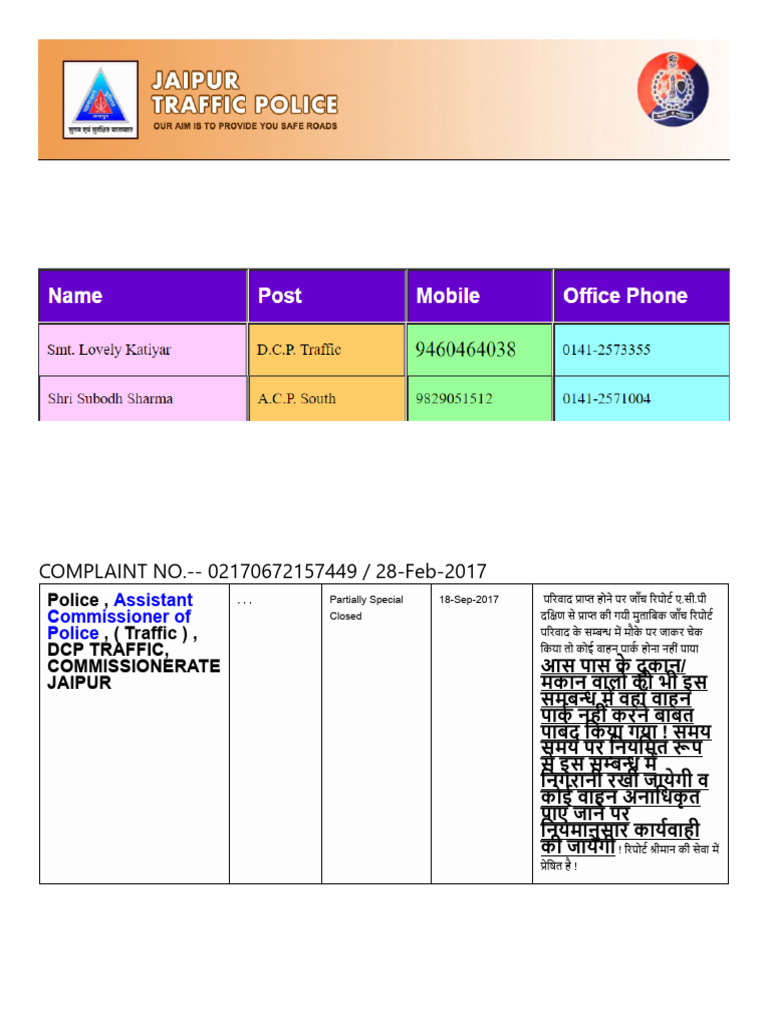 Traffic | PDF