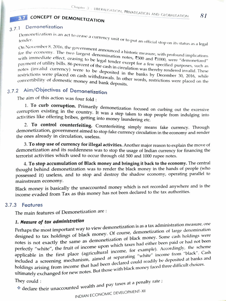 Understanding Demonetization in India | PDF | Indian Black Money ...