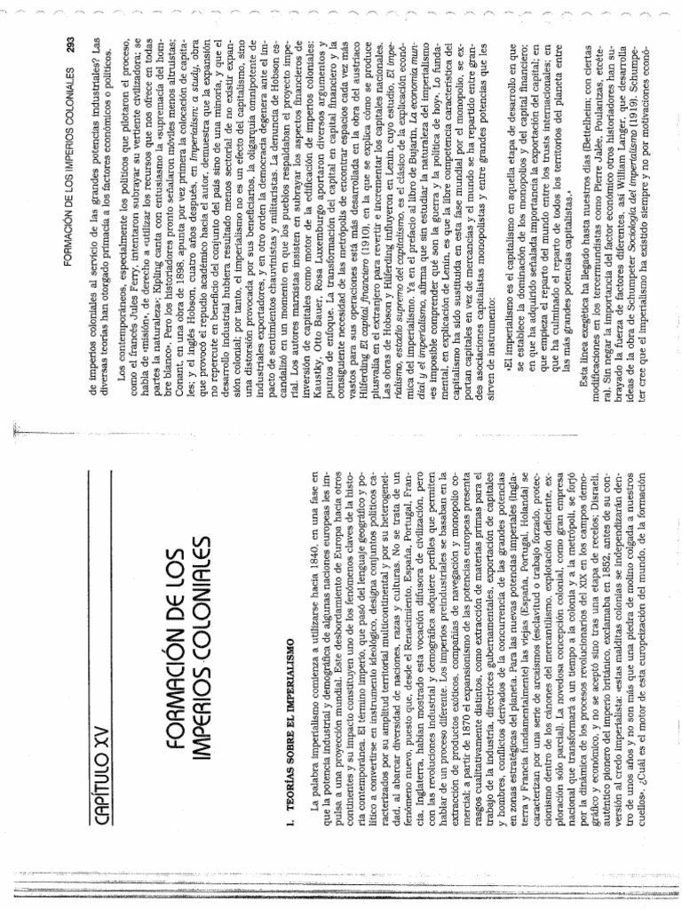 Fernandez - Formacion de Los Imperios Coloniales | PDF