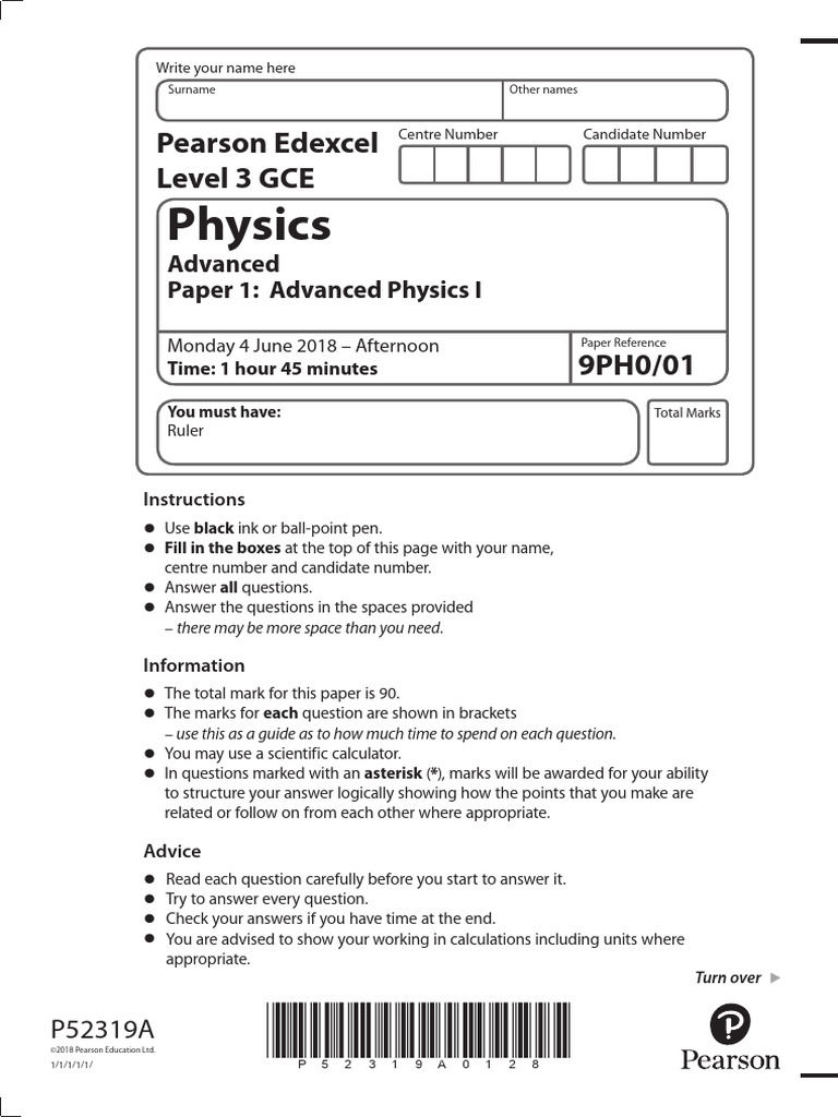 ZIMSEC A Level Physics Exam Paper | PDF | Particle Accelerator | Physics