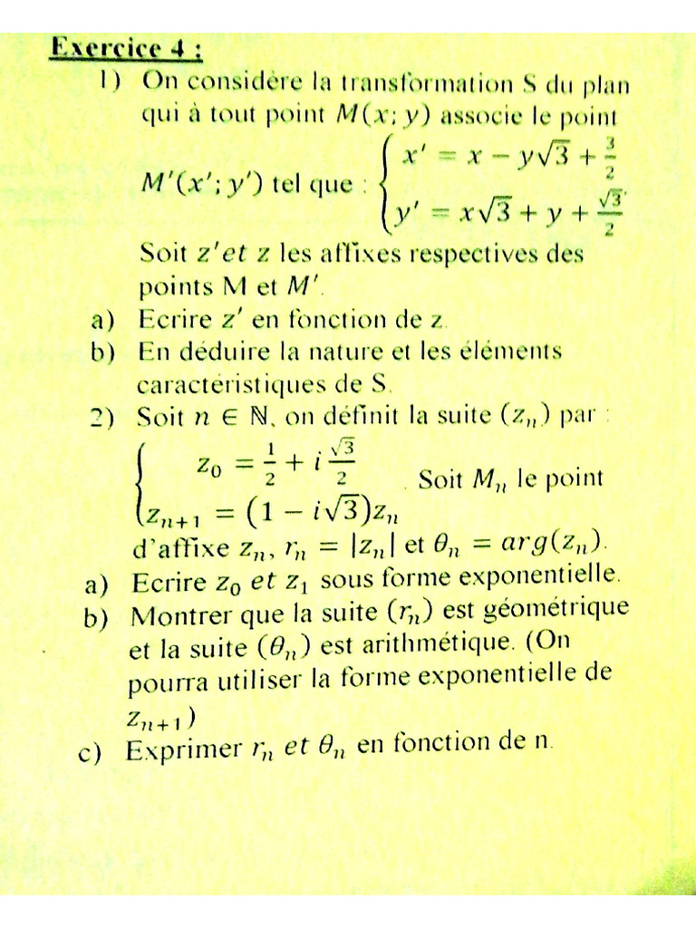 Bon Exercice Avec Correction | PDF