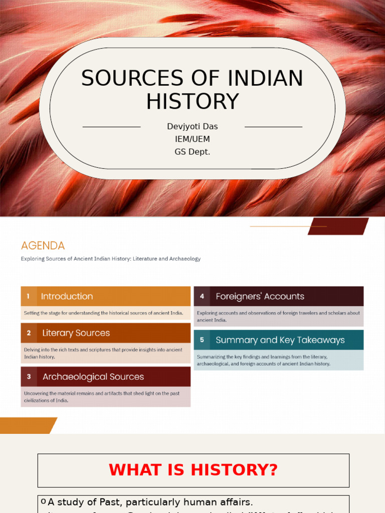 Sources of Indian History Explained | PDF | Coins | Anno Domini