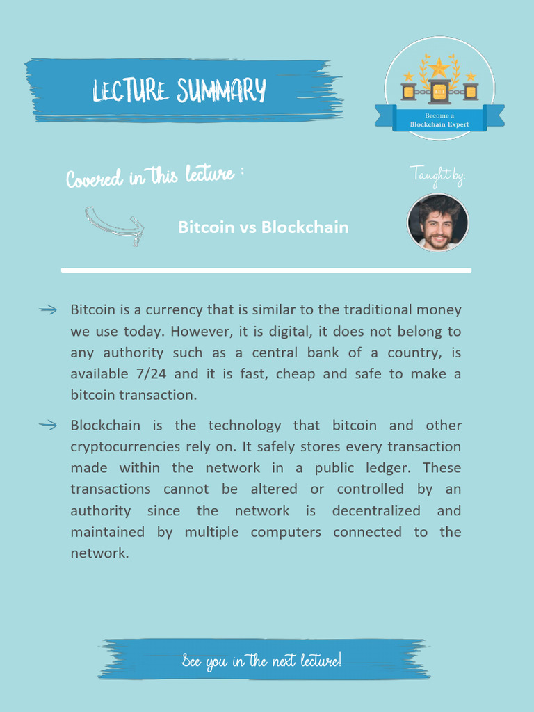 Bitcoin and Blockchain Explained | PDF | Cryptocurrency | Money