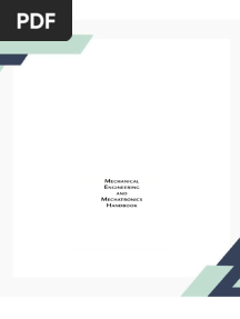 Mechanical Engineering and Mechatronics Handbook 1st edition by Kumar  9781683928546 1683928547 - Download the ebook in PDF with all chapters to read anytime