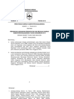 Peraturan Daerah Nomor 4 Tahun 2010 Tentang Perubahan APBD Tahun 2010