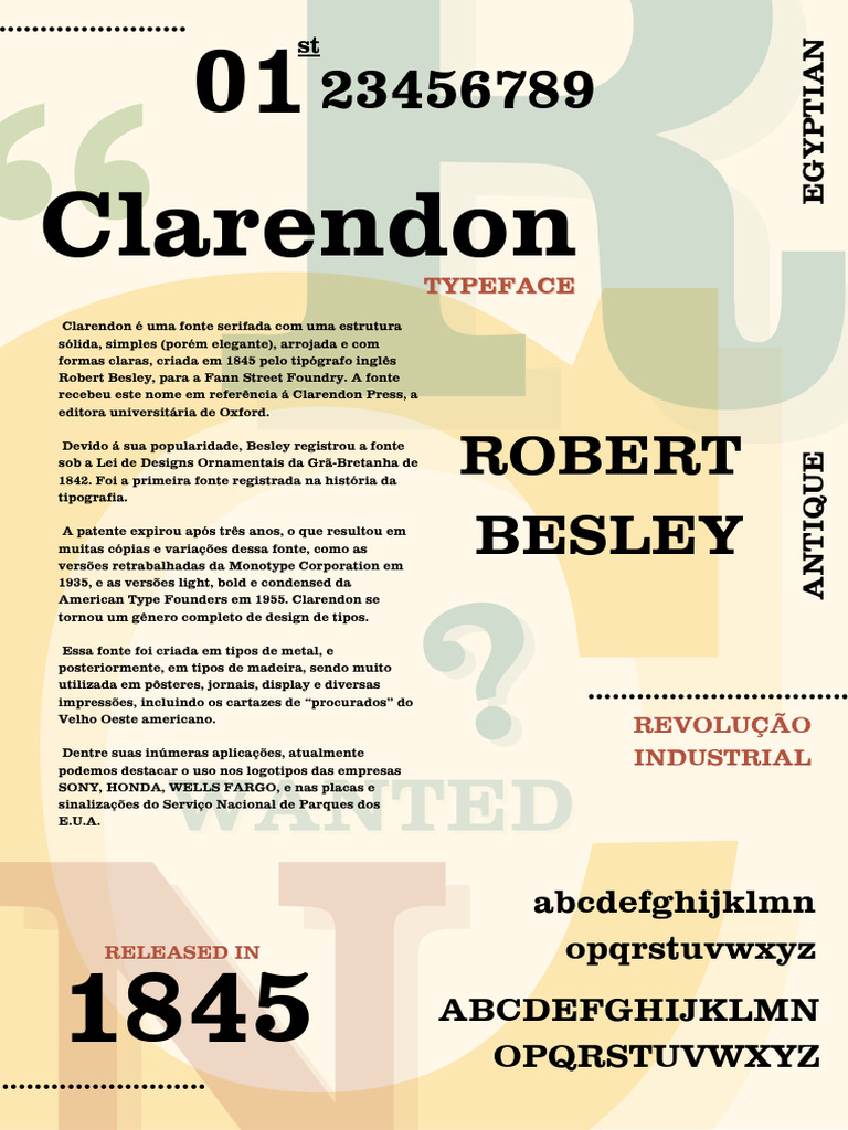 Clarendon All Type | PDF | Tipografia | Impressão, image size:768x1024