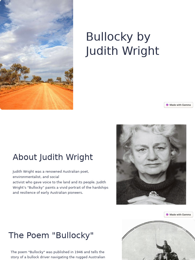 Judith Wright's 