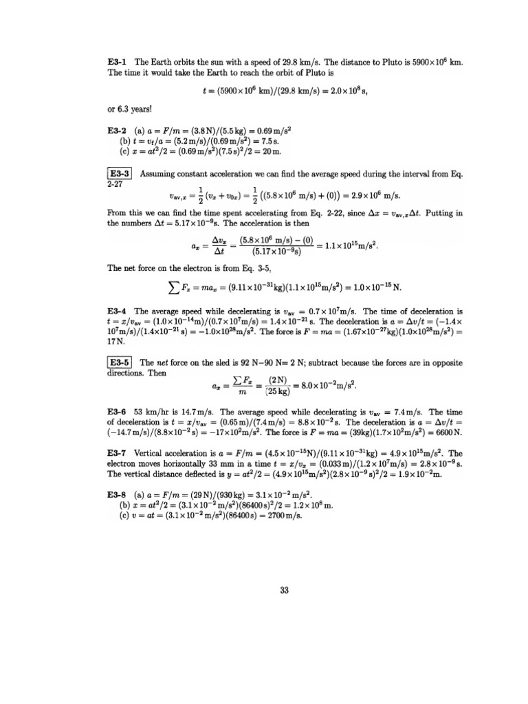 Chapter 3 & 4 Solutions | PDF