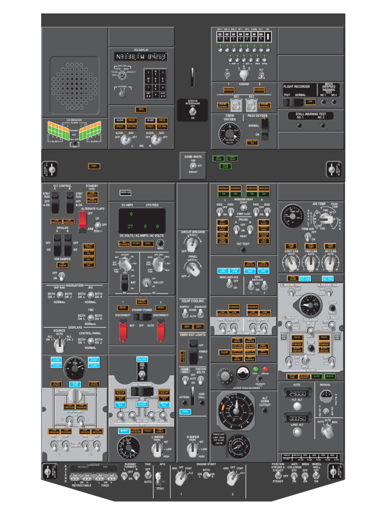 B737 832 Overhead Rev01 | PDF | Vehicle Design | Aviation
