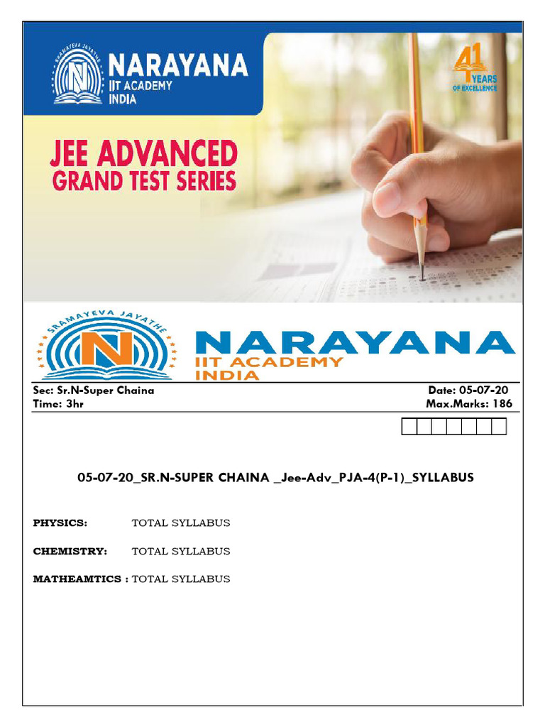 JEE Advanced Syllabus and Exam Format | PDF | Atomic Nucleus | Rotation