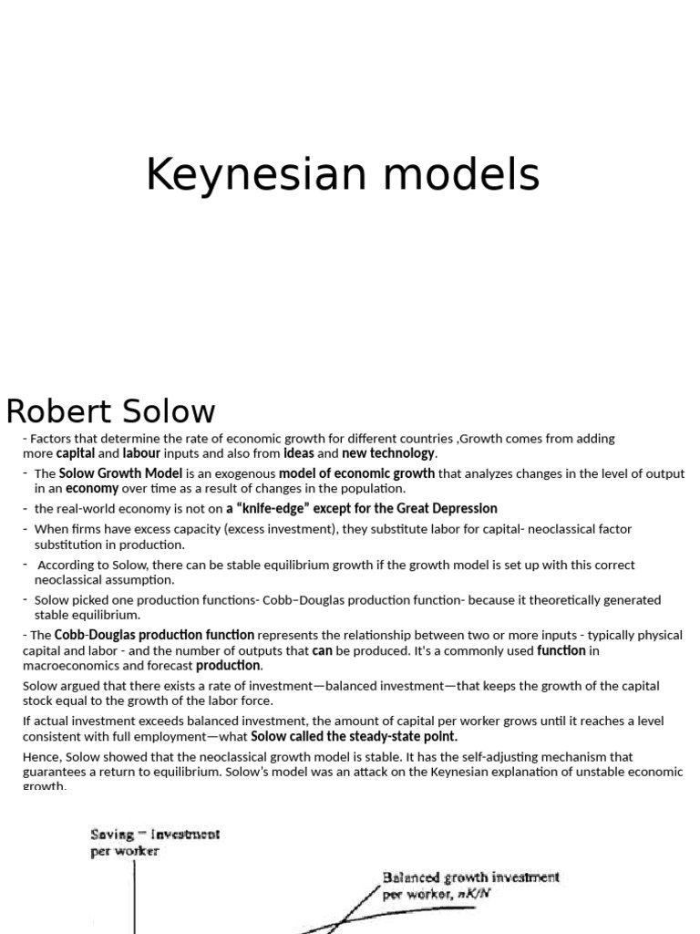 Models of Development | PDF | Economic Growth | Production Function
