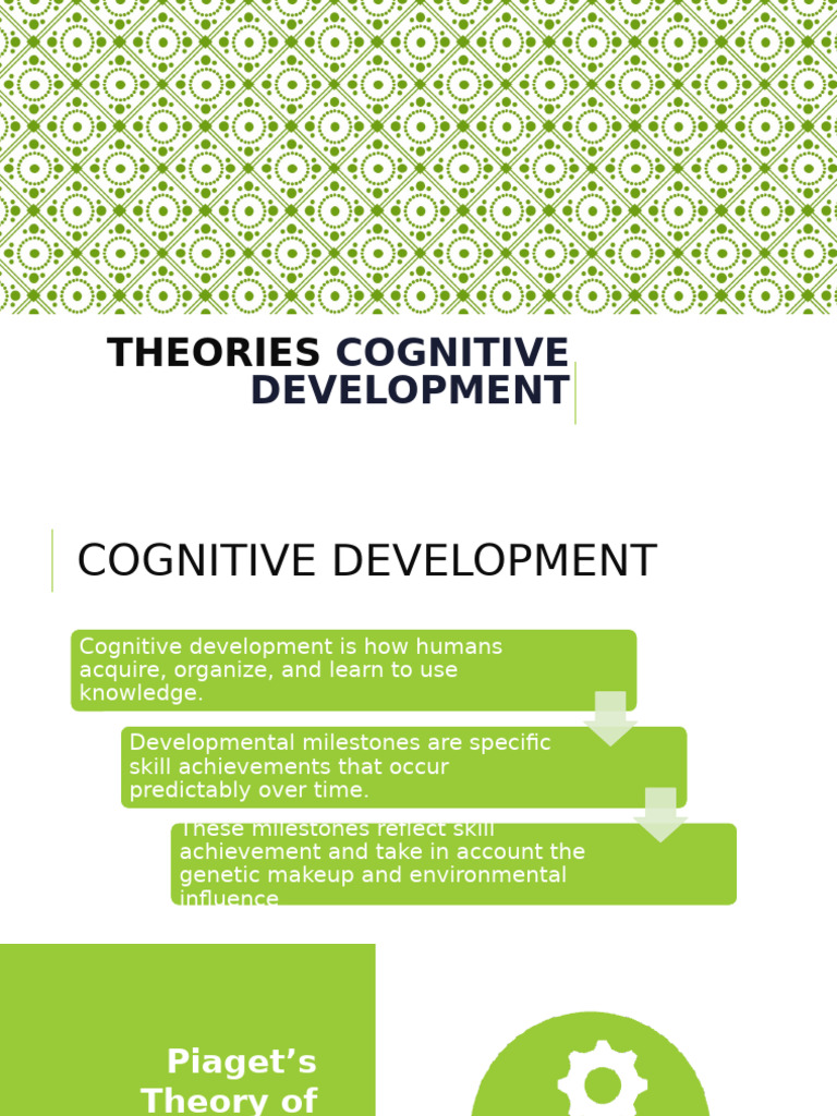 Theories of Thinking | PDF | Cognitive Development | Human Life Stages