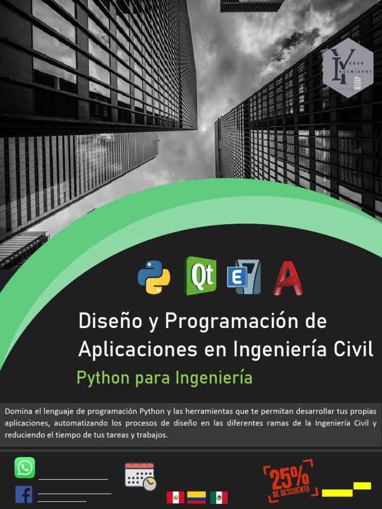 Curso de Python para Ingeniería Civil | PDF | Python (lenguaje de ...