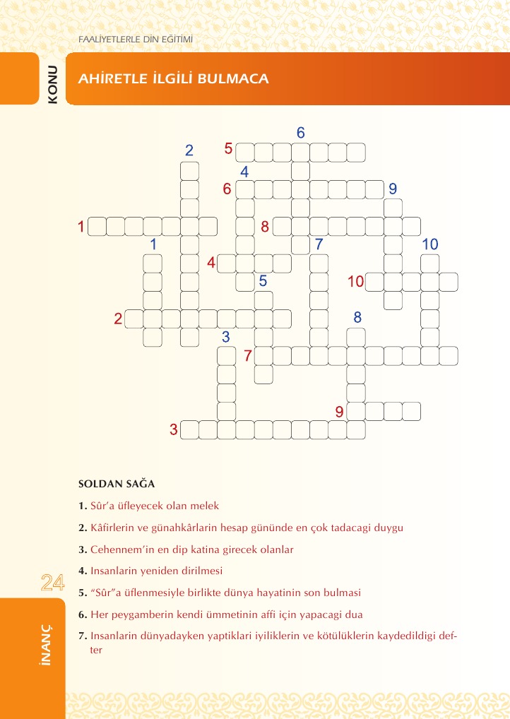 Ahiret - Bulmaca | PDF