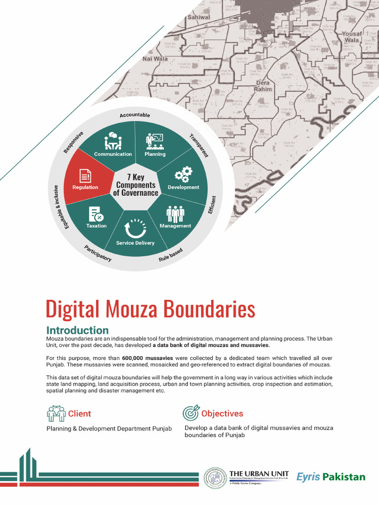Digital Mouza Boundries | PDF