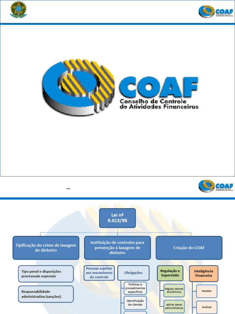 Estrutura e Funções do COAF no Brasil | PDF | Brasil