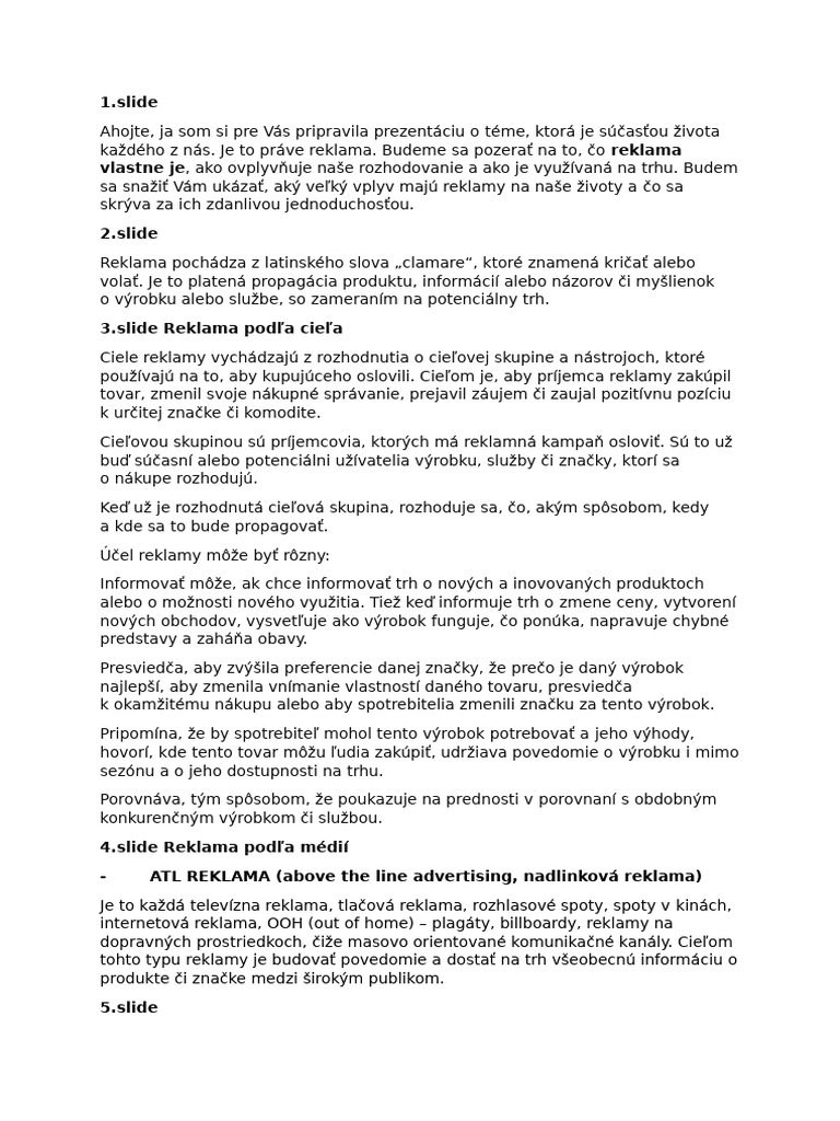 Reklama | PDF
