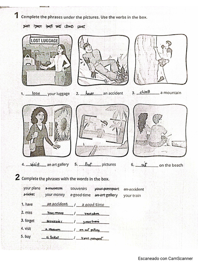 Workbook Unit 11 | PDF