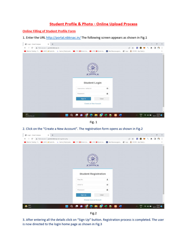 Student Profile Photo Upload Guidelines | PDF