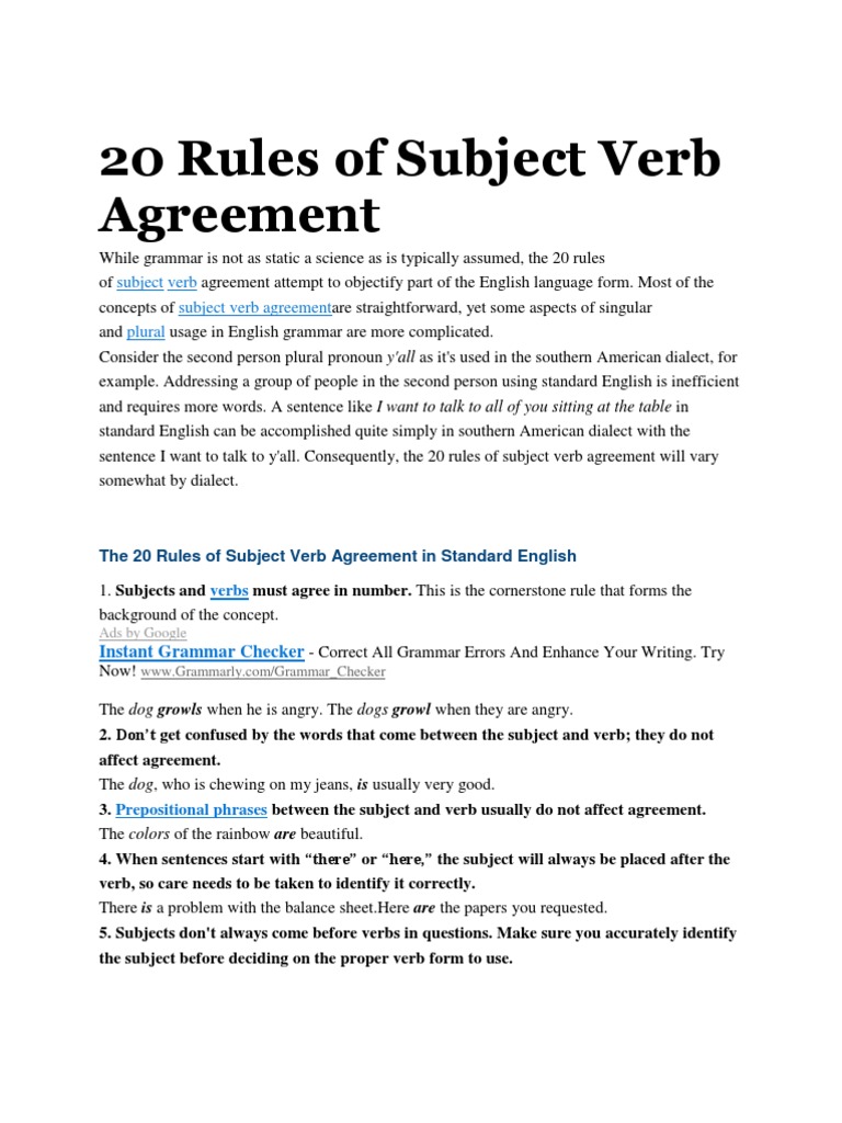 20-rules-of-subject-verb-agreement-grammatical-number-english-language