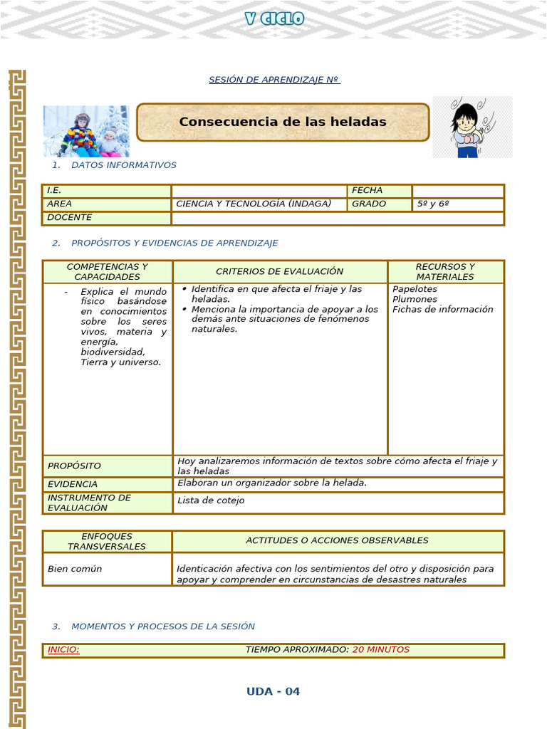 Impacto del Friaje y Heladas en Perú | PDF
