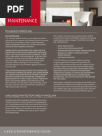 Daltile Ceramic Tile Care Guide | PDF | Tile | Epoxy