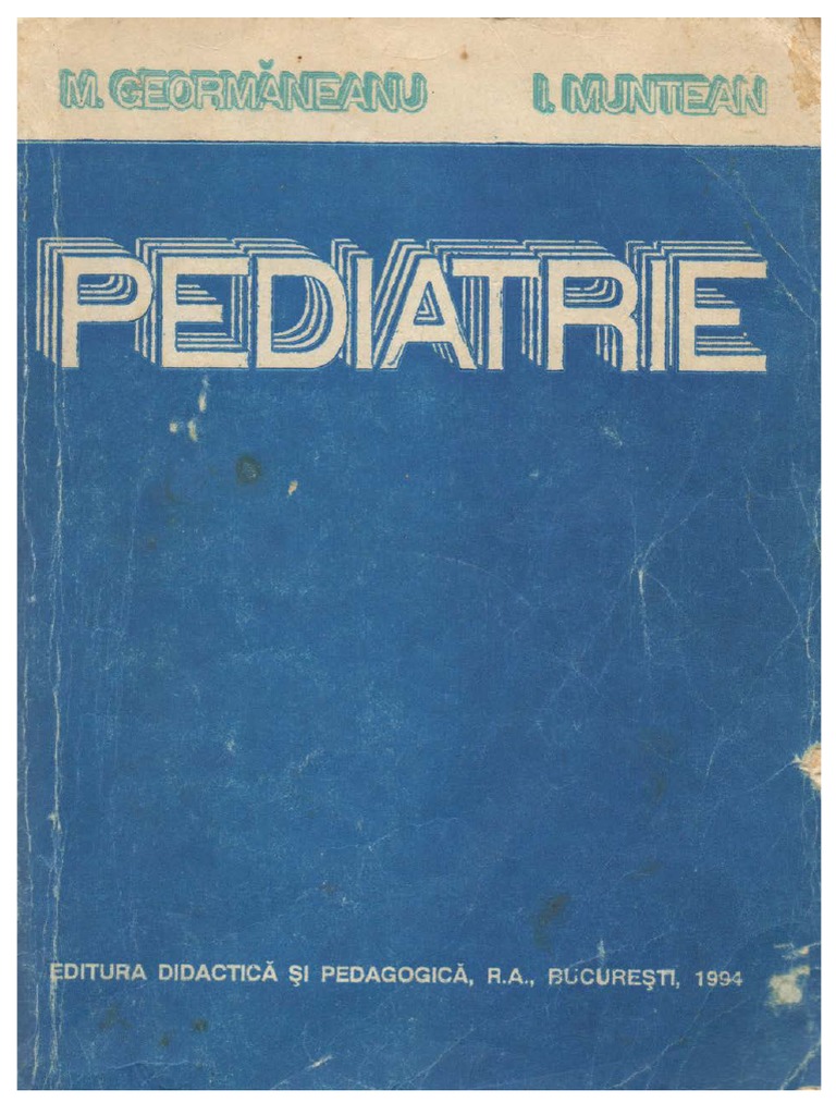 Pediatrie Vol 1  PDF