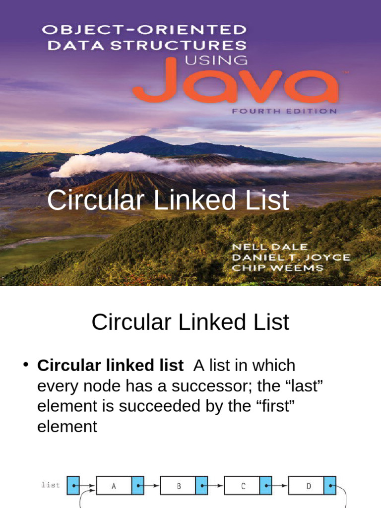 Circular Linked List | PDF