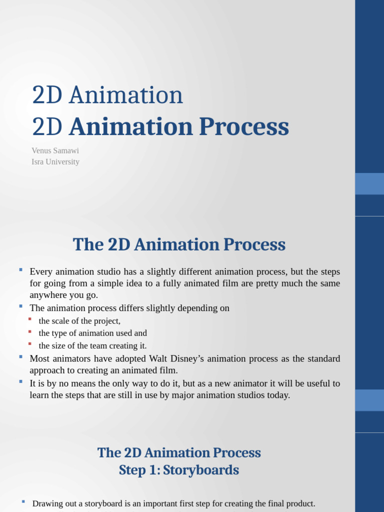 Lect 3 - The 2D Animation Process | PDF | Animation
