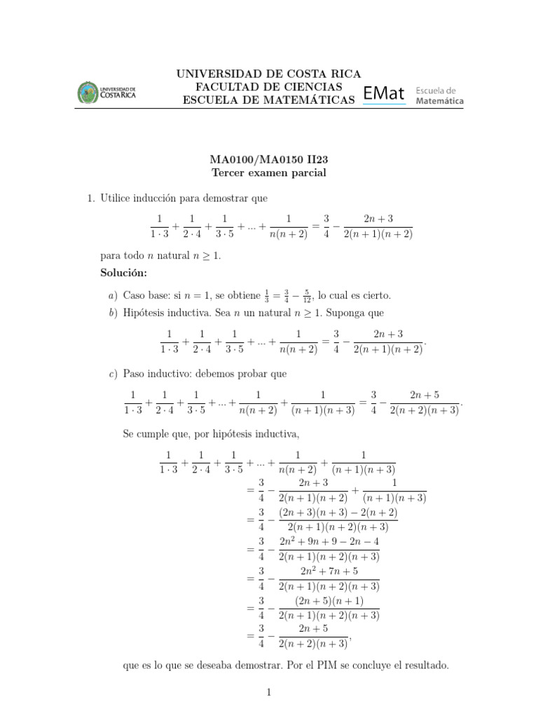 E3 Sol | PDF | Función (Matemáticas) | Matemáticas