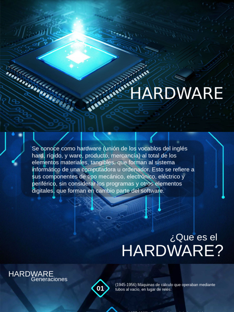 1. Hardware | PDF | Hardware de la computadora | Periférico
