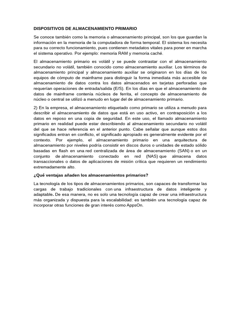 Tema Exposicion | PDF | Almacenamiento de datos de la computadora ...