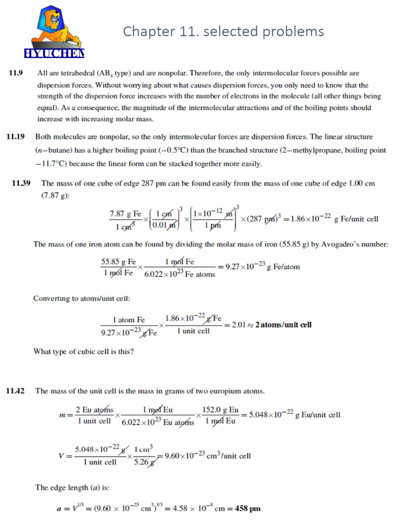 11장-14장 selected problems 풀이 | PDF