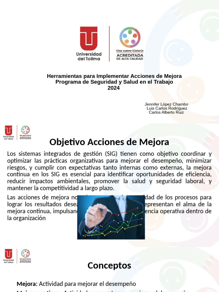 Herramientas para Implementar Acciones de Mejora | PDF | Seguridad y ...