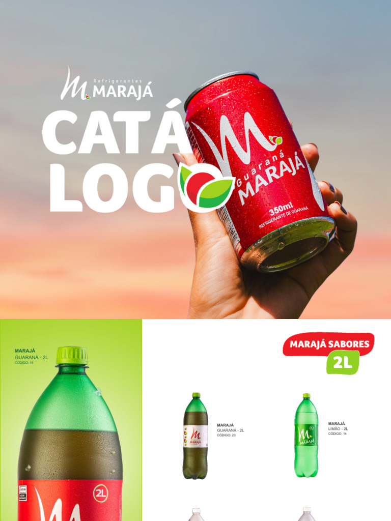 Variedades de Bebidas Marajá | PDF | Fruta | Frutas comestíveis