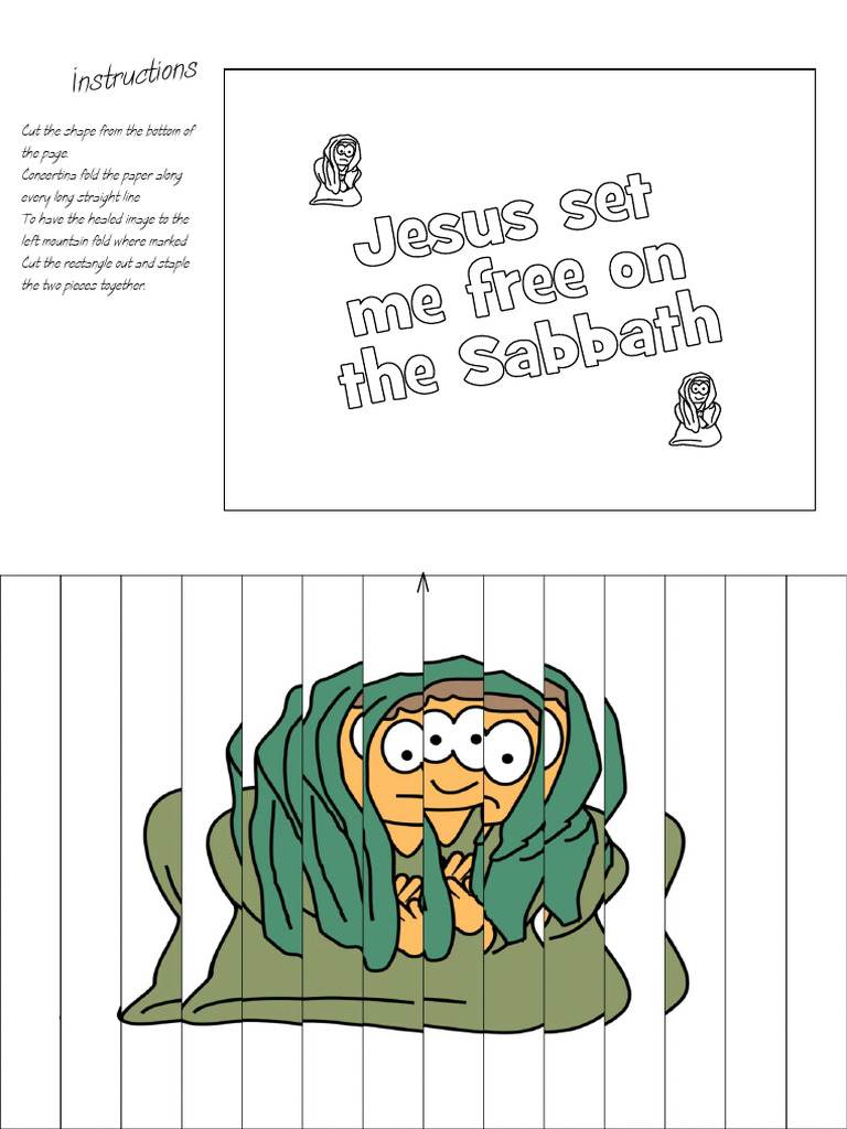 DIY Paper Craft: Jesus Set Me Free | PDF