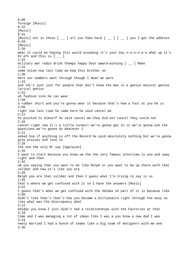 Drinkchamps Oct 2022 (Transcript w timestamps) | PDF