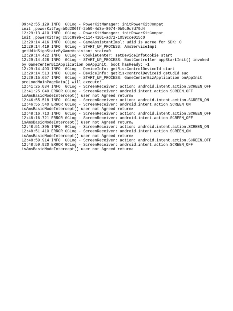 PowerKitManager Initialization Logs | PDF