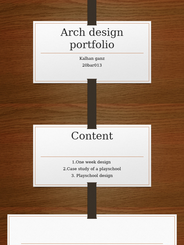 Arch Design Portfolio | PDF