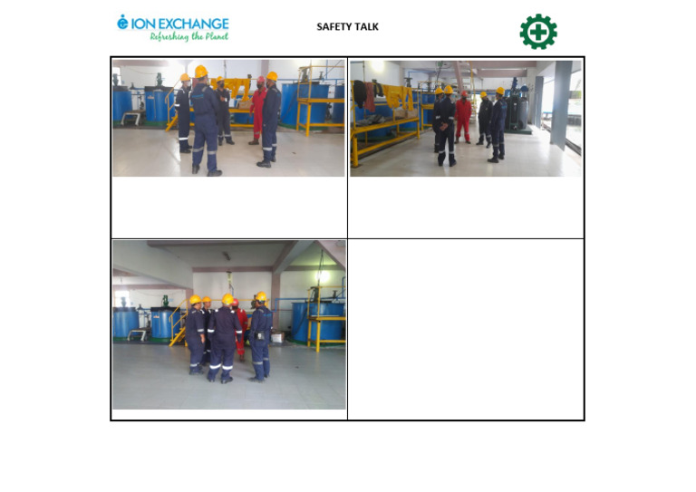 Essential Safety Talk Guidelines | PDF