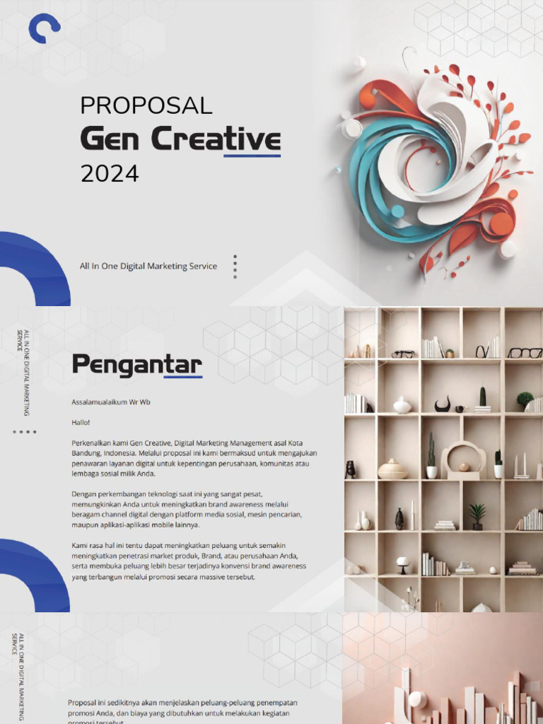 Proposal Gen Creative 2024 | PDF