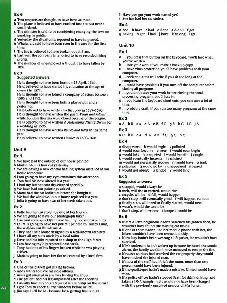 Key From 10 To 16 Macmillan | PDF