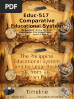 Historical Timeline of The Philippine Education System Infographic ...