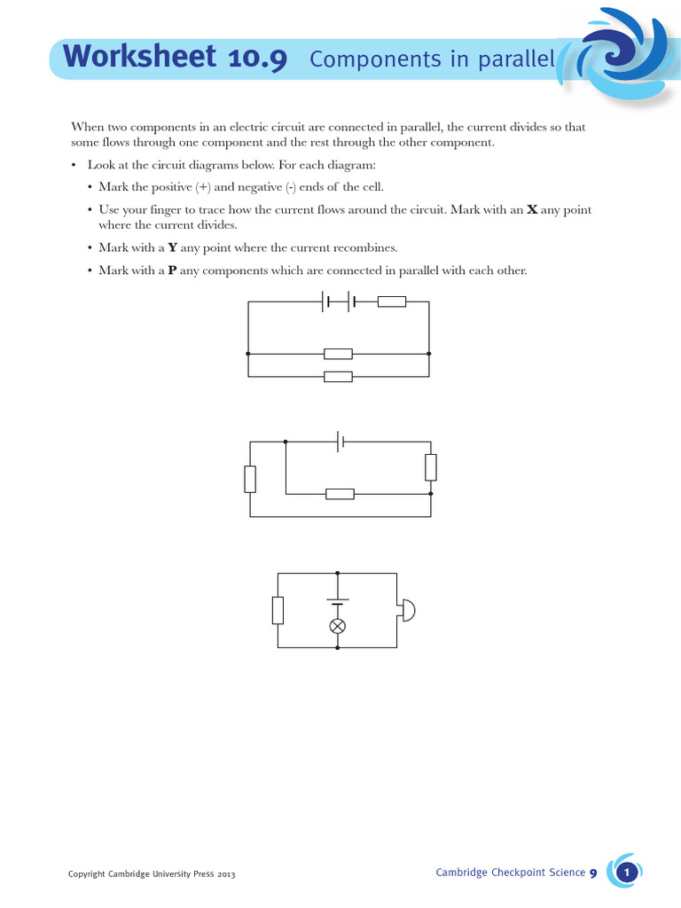Worksheet 10.9 | PDF