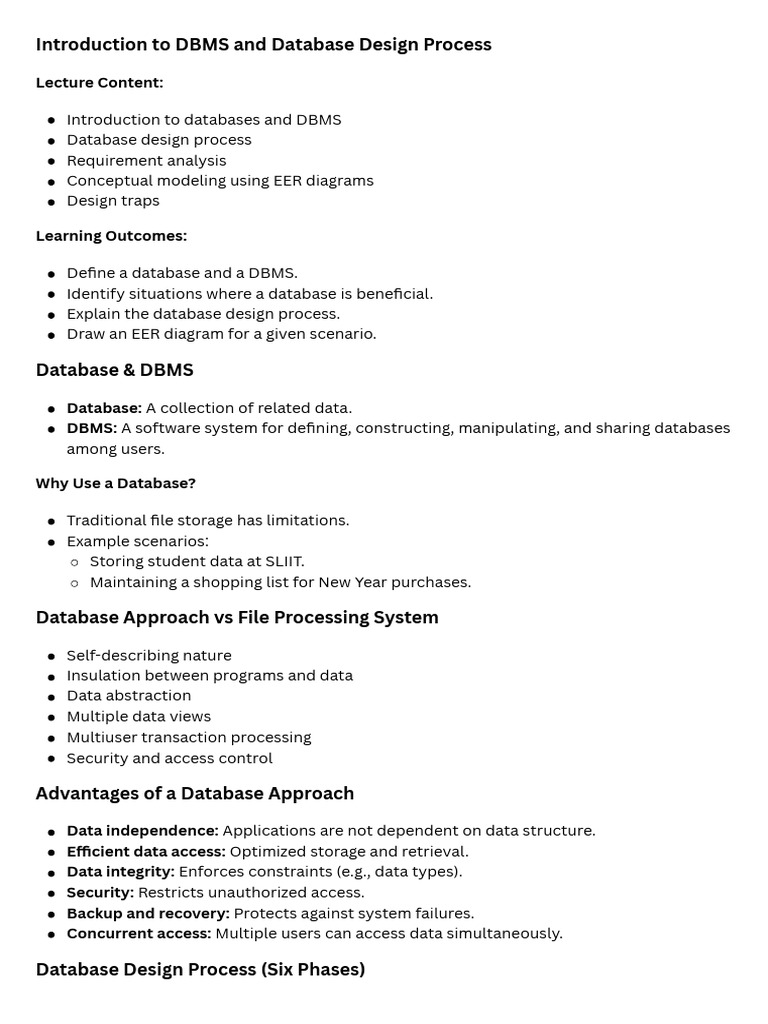 1 | PDF | Databases | Database Design