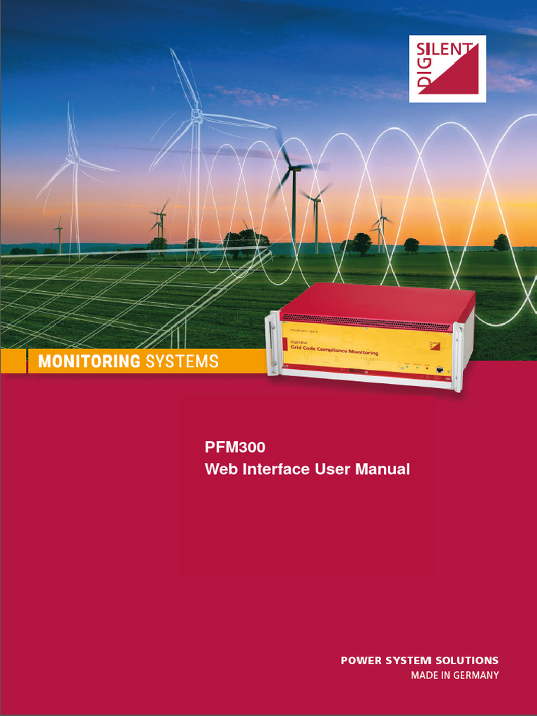 PFM300 Web Interface Manual | PDF | Ip Address | Computer File