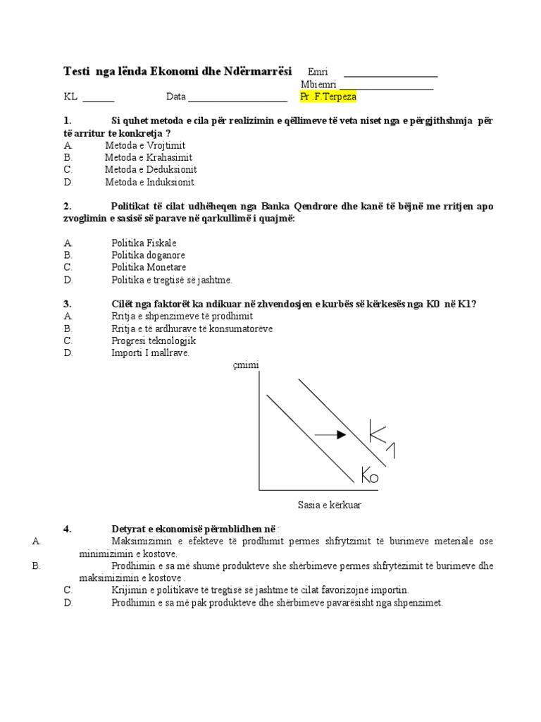 Testi I Matures - Doc 1 | PDF
